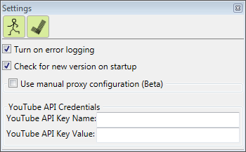 YouTube Data API key